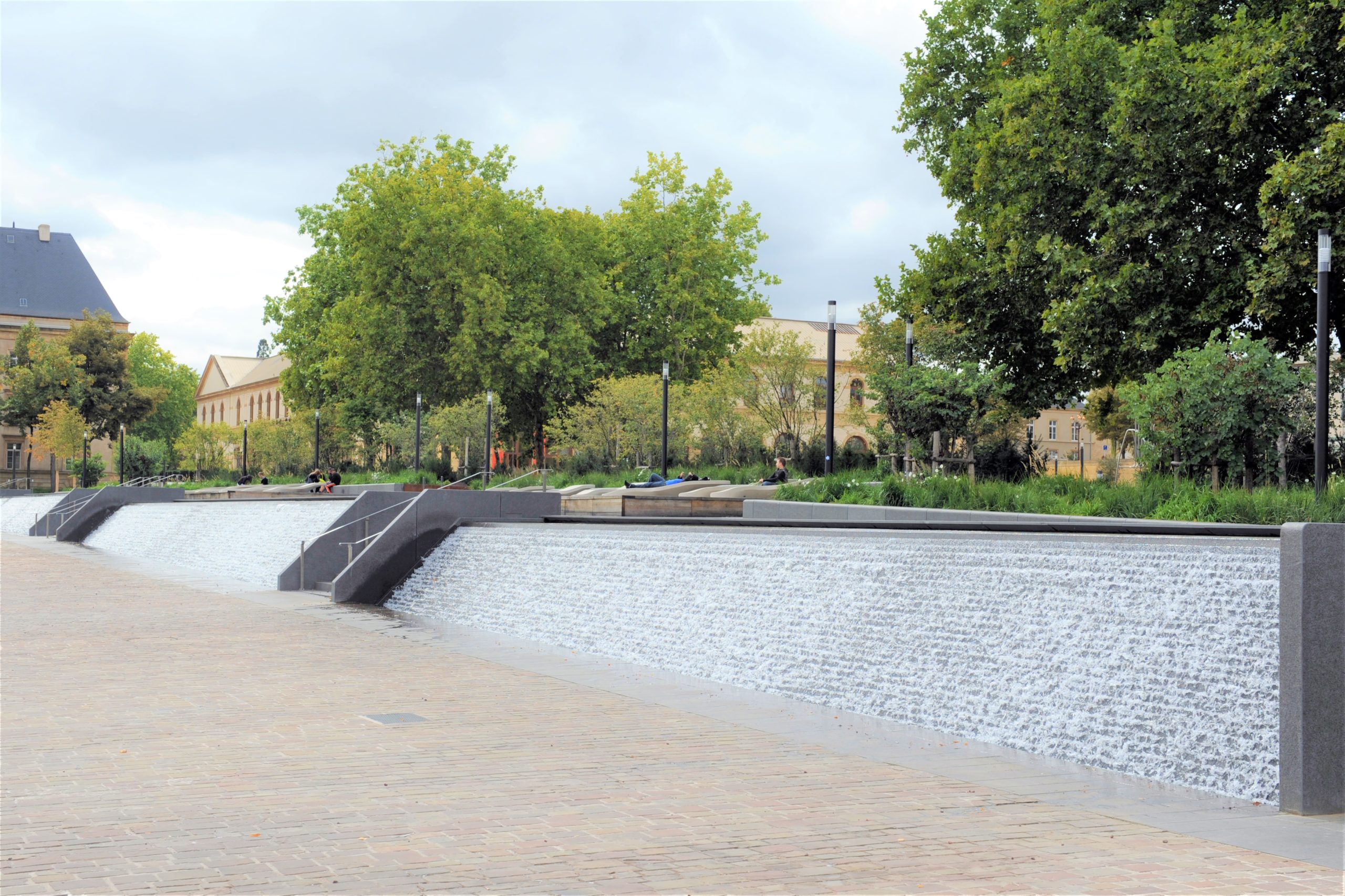 Fontaine Place de la République à Metz