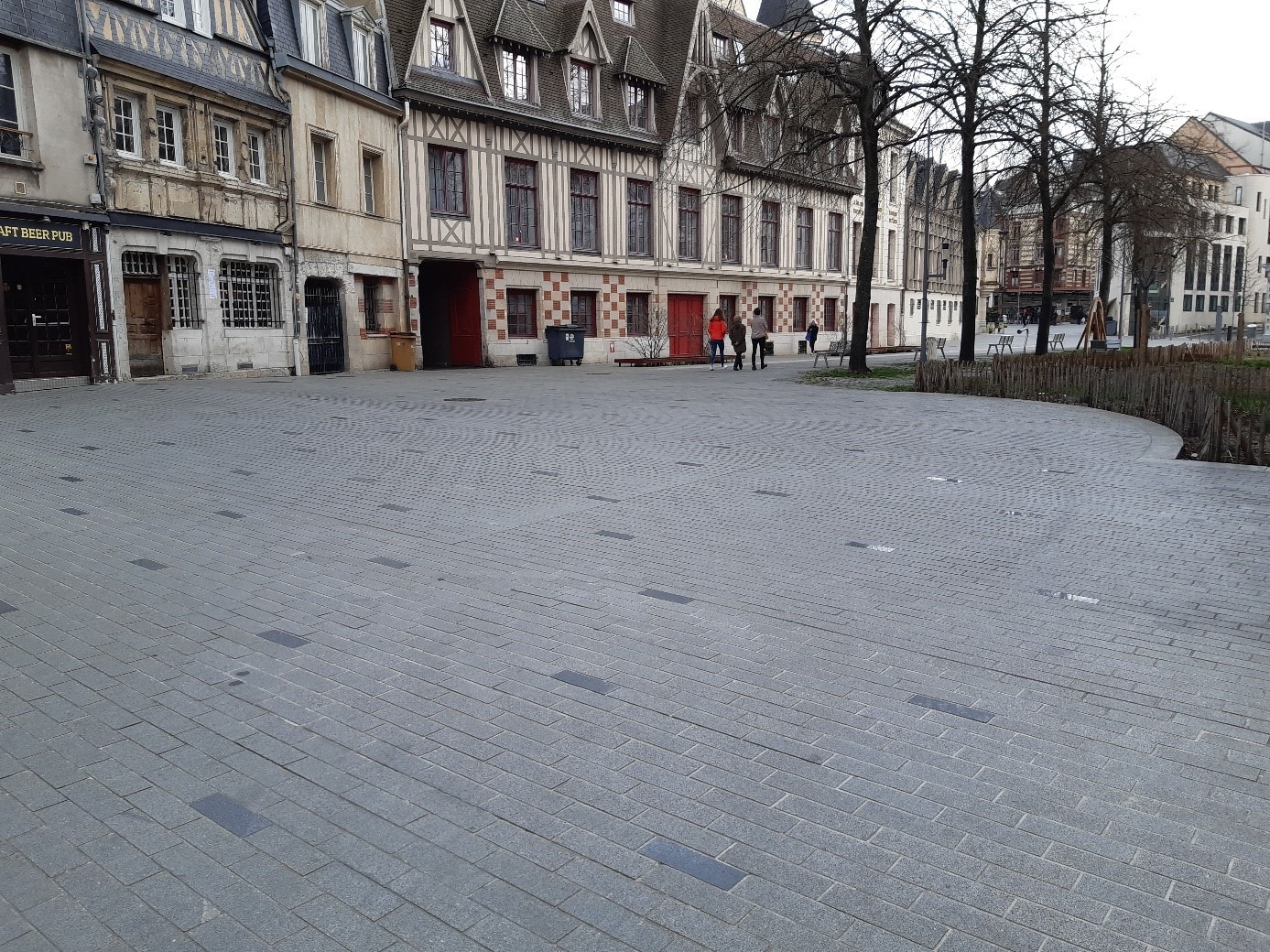 Place Martin Luther King à ROUEN